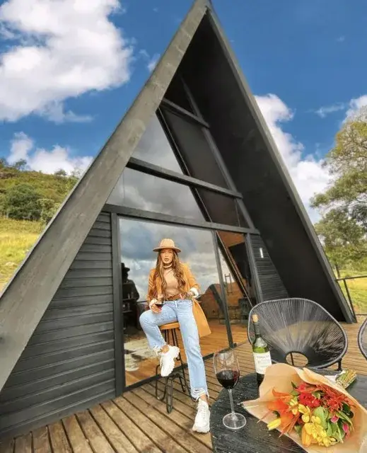 Modern vakantiehuisje