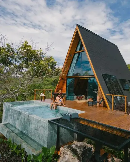 Luxe chalet met zwembad